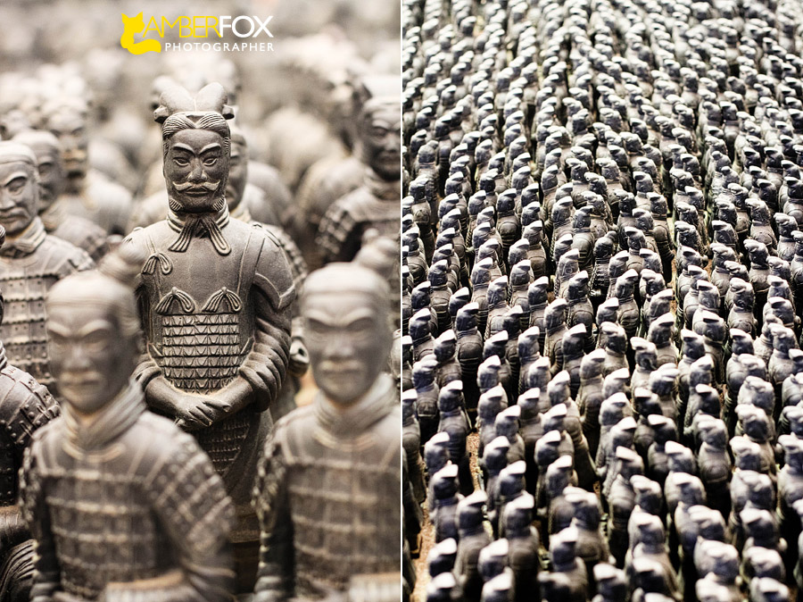 Terracotta Soldiers, Amber Fox Photographer