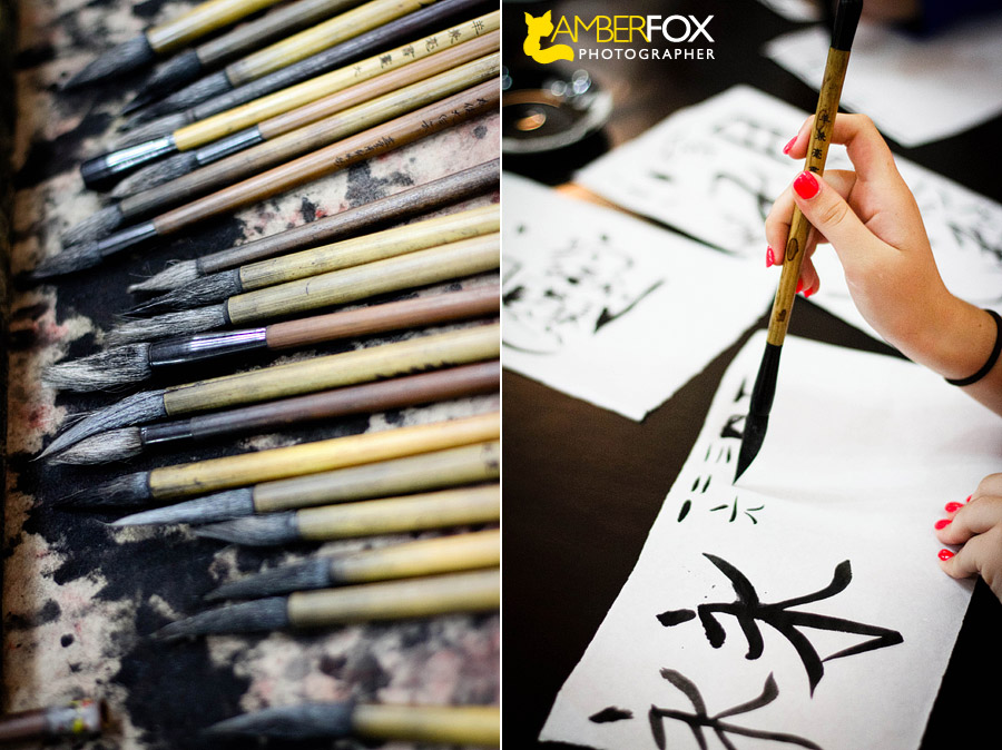 Chinese Brush Painting, Amber Fox Photographer