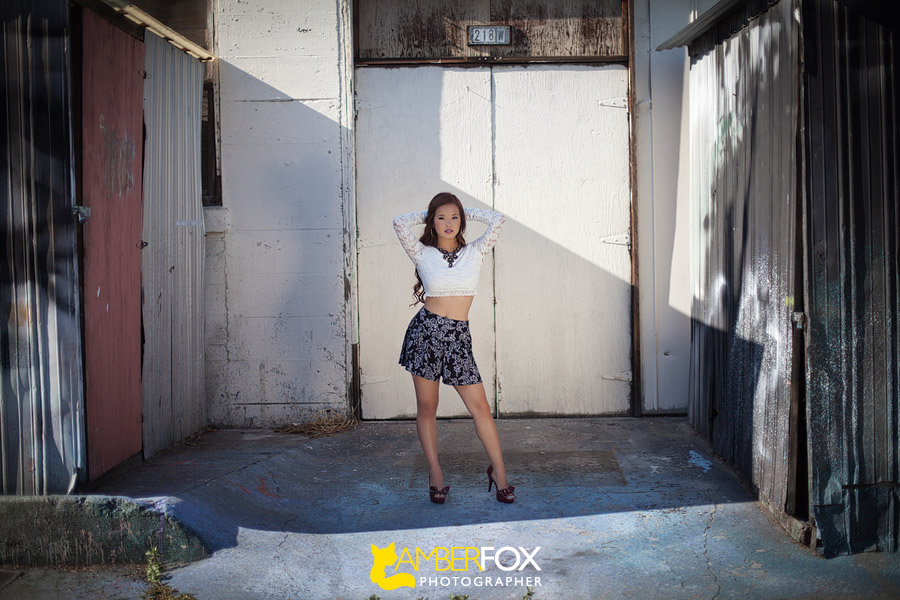 Amber Fox Photographer, Sabrina Im, Orange County Senior Portraits, La Serna High School