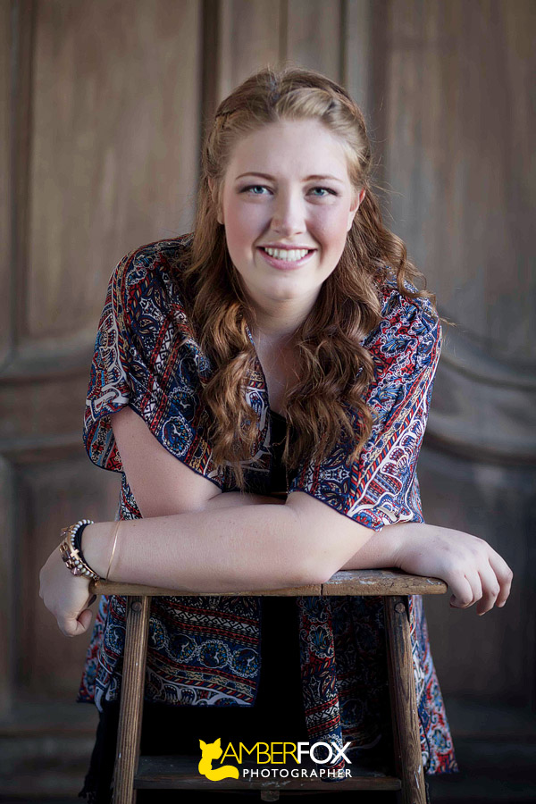 Amber Fox Photographer, Emily Hauke, Foxy Senior Model, Orange County Senior Portrait Photographer