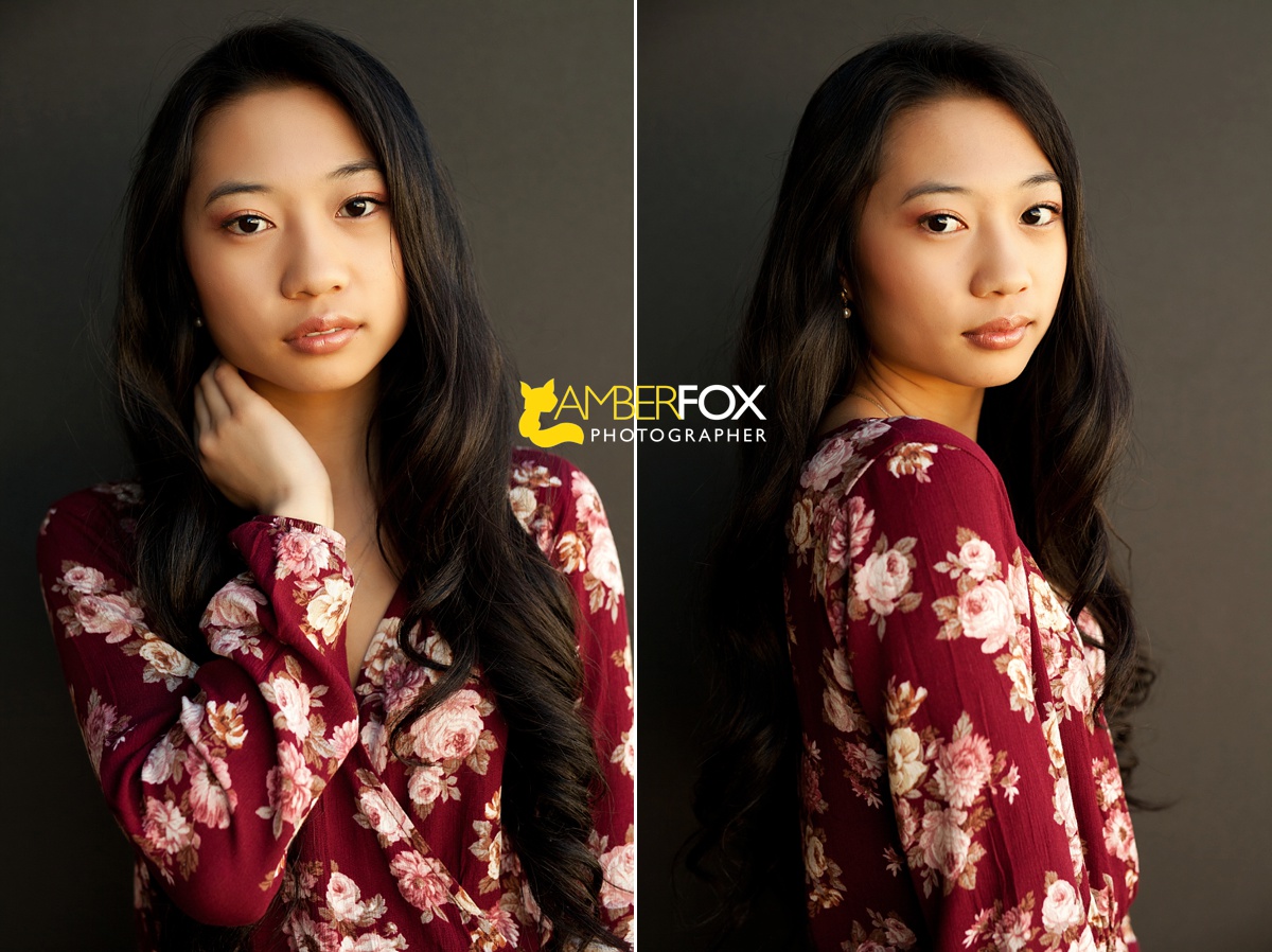 Amber Fox Photographer, Victoria's Senior Head Shots, Orange County Senior Portraits