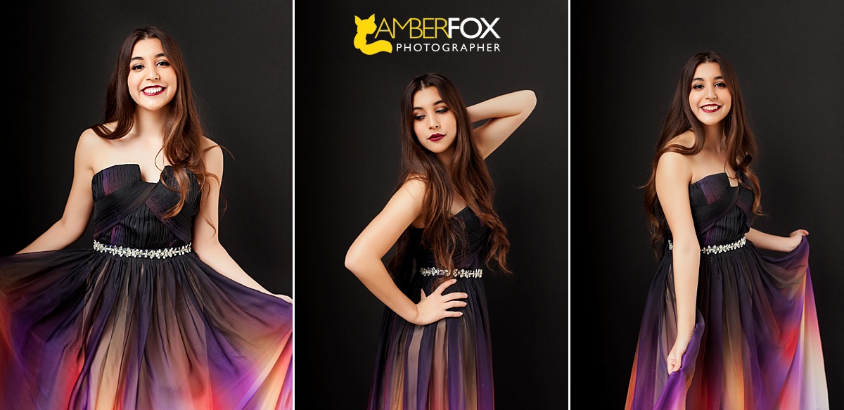 Sara Coy Foxy Senior Model Photos, Amber Fox Photographer, OC Senior Pictures