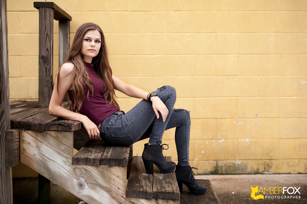 A studio photo shoot with a fashion-forward senior boy - Amber